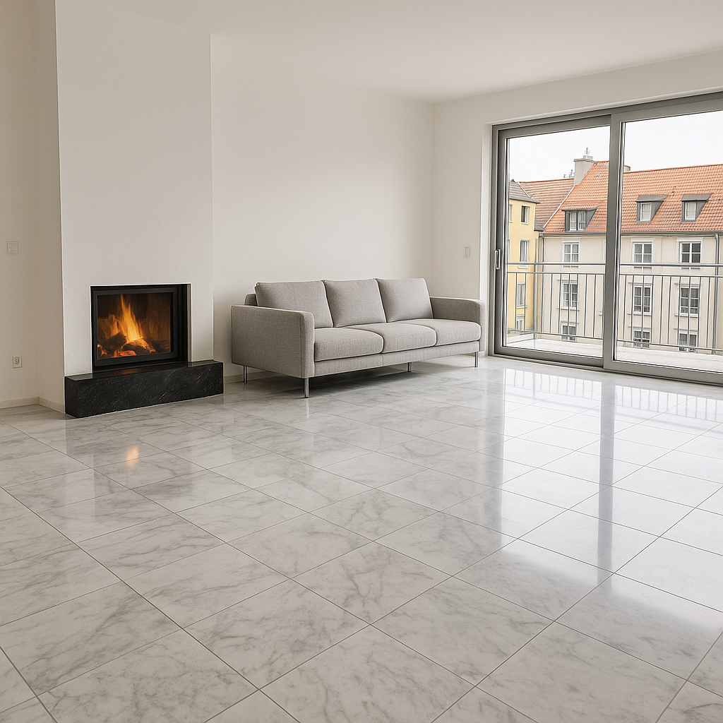 Wohnzimmer – Großformat, Steinoptik